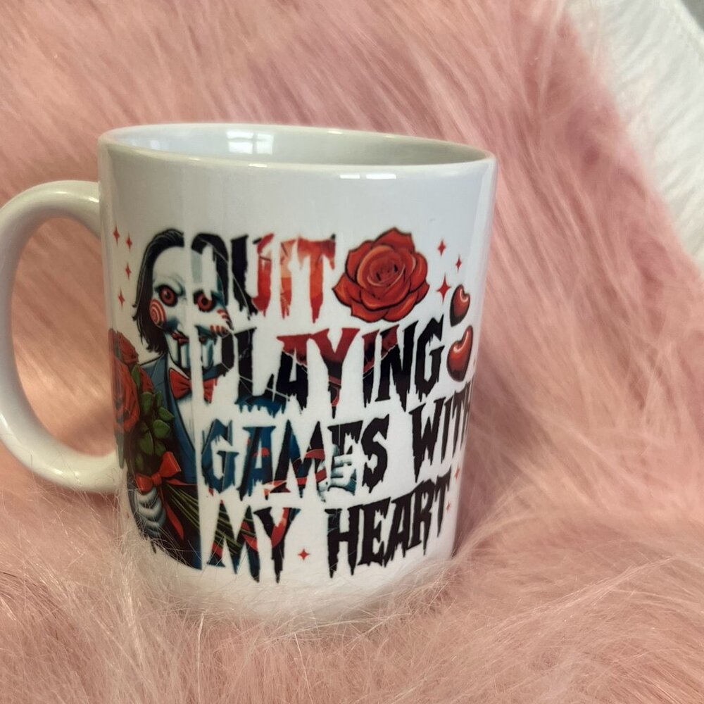 SAW Valentines Mug - Jiqsaw